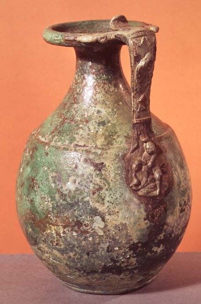 Oinochoe, från Etreux (brons) av Gallo Roman