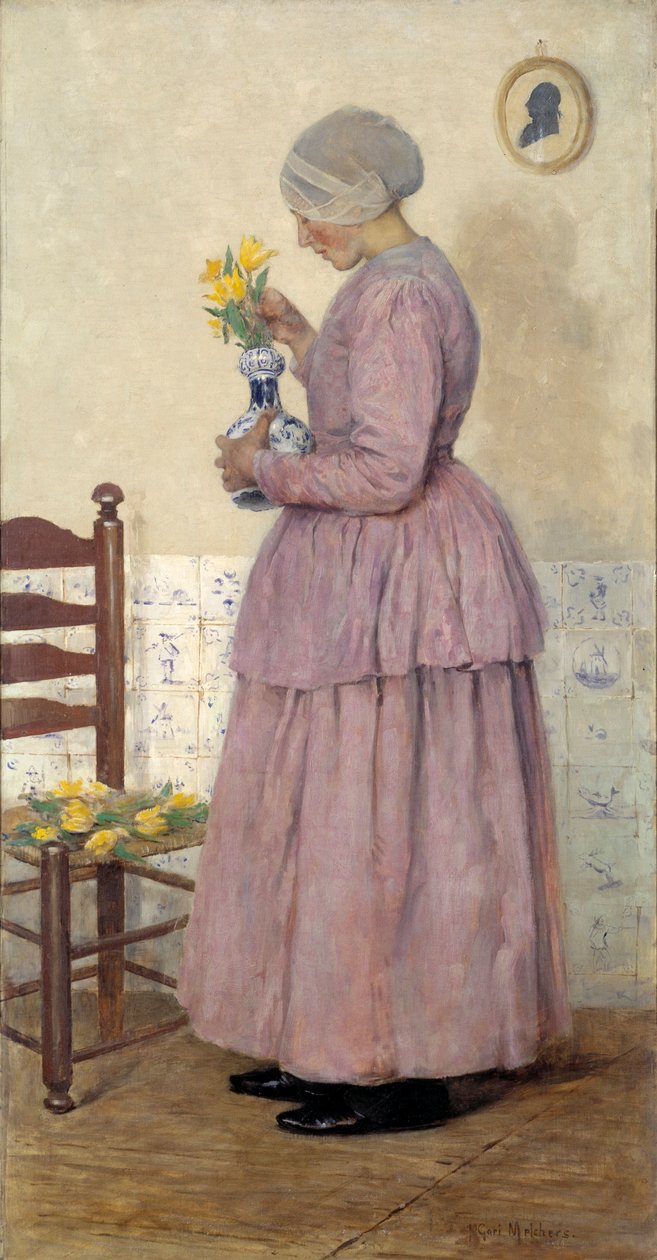 Arrangera tulpanerna av Gari Melchers