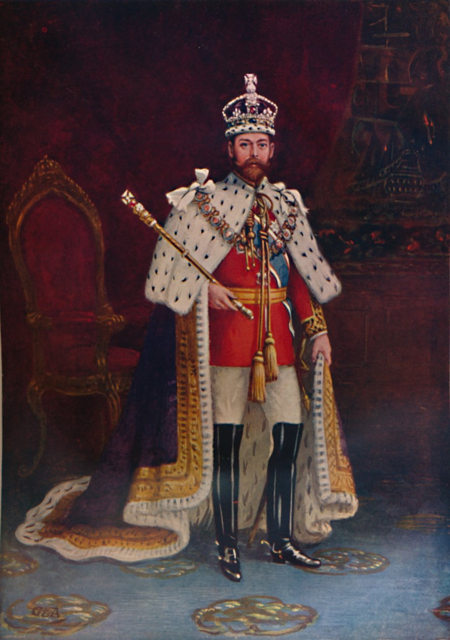 Kung George V, 1917 av Garratt and Atkinson