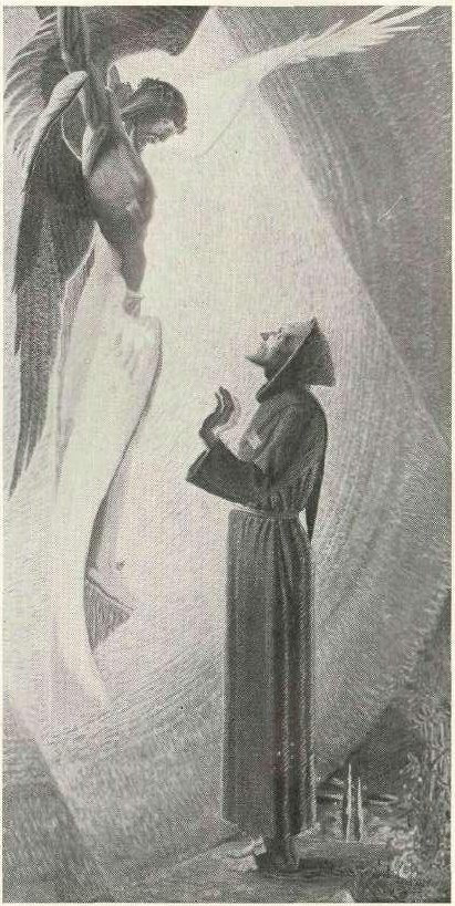  Stigmatizacija Sv. Franciska Asiskegan av Gaspar Porenta