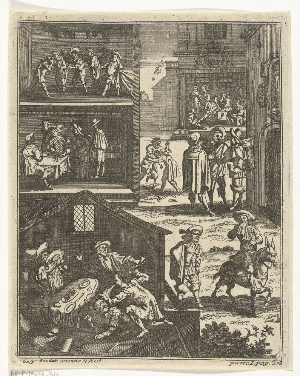 Ungdomars laster av Gaspar Bouttats