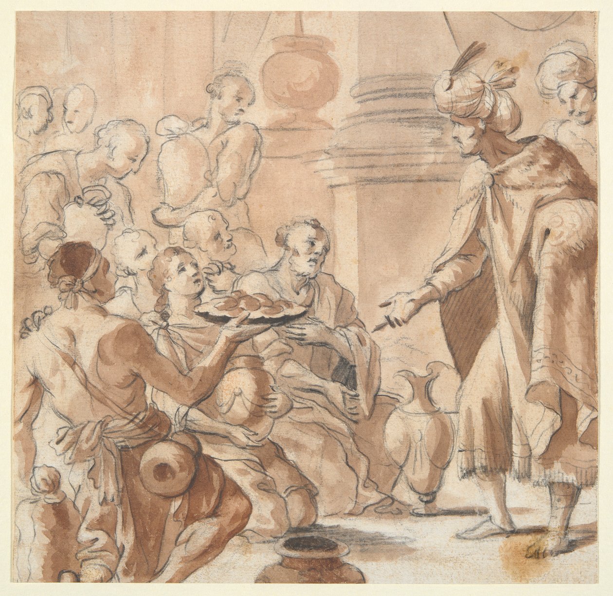 Joseph distribuerar vete av Gaspar De Crayer