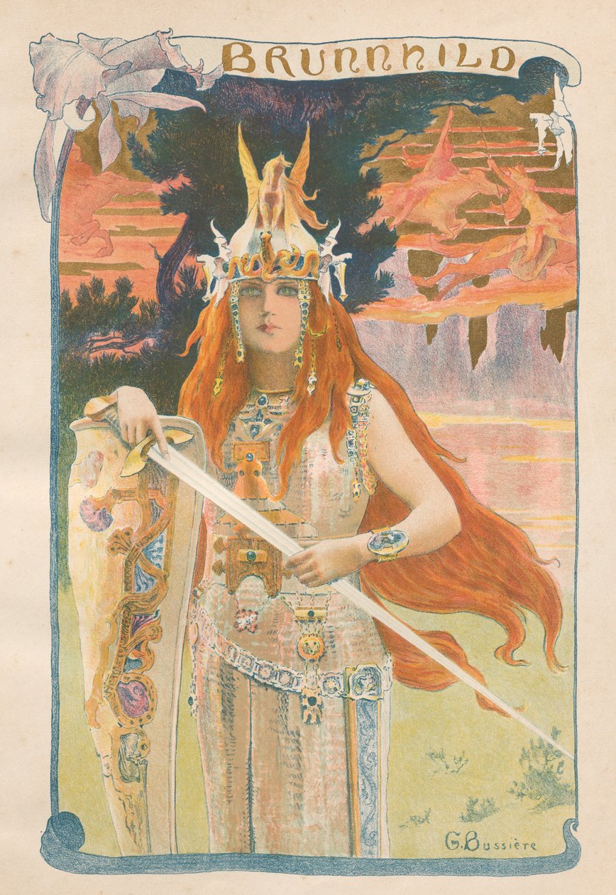 Brunnhild av Gaston Bussiere