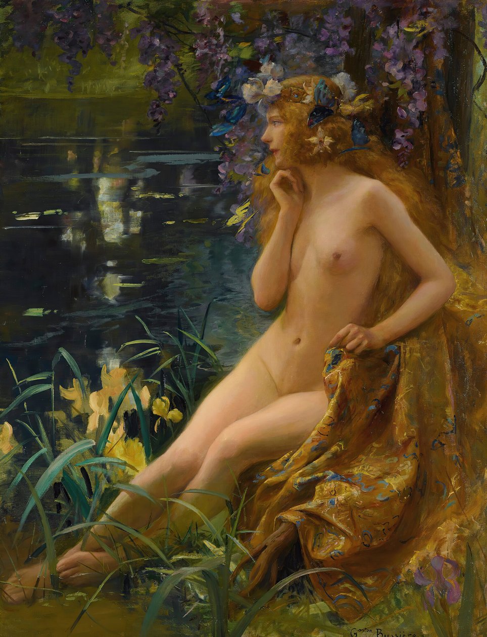 Ungdom, 1900-tal. av Gaston Bussiere