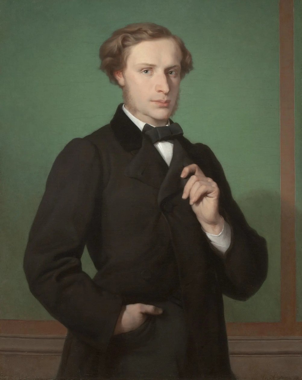 Porträtt av Monsier E.G*** av Gaston Casimir Saint Pierre