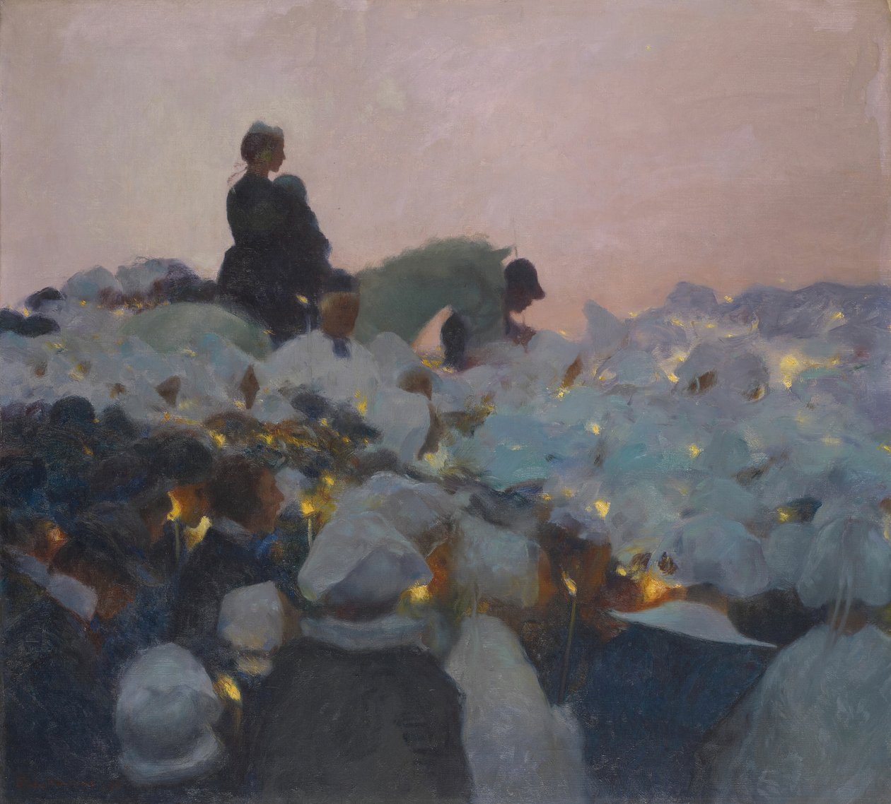 Benådning i Bretagne, 1896. av Gaston La Touche