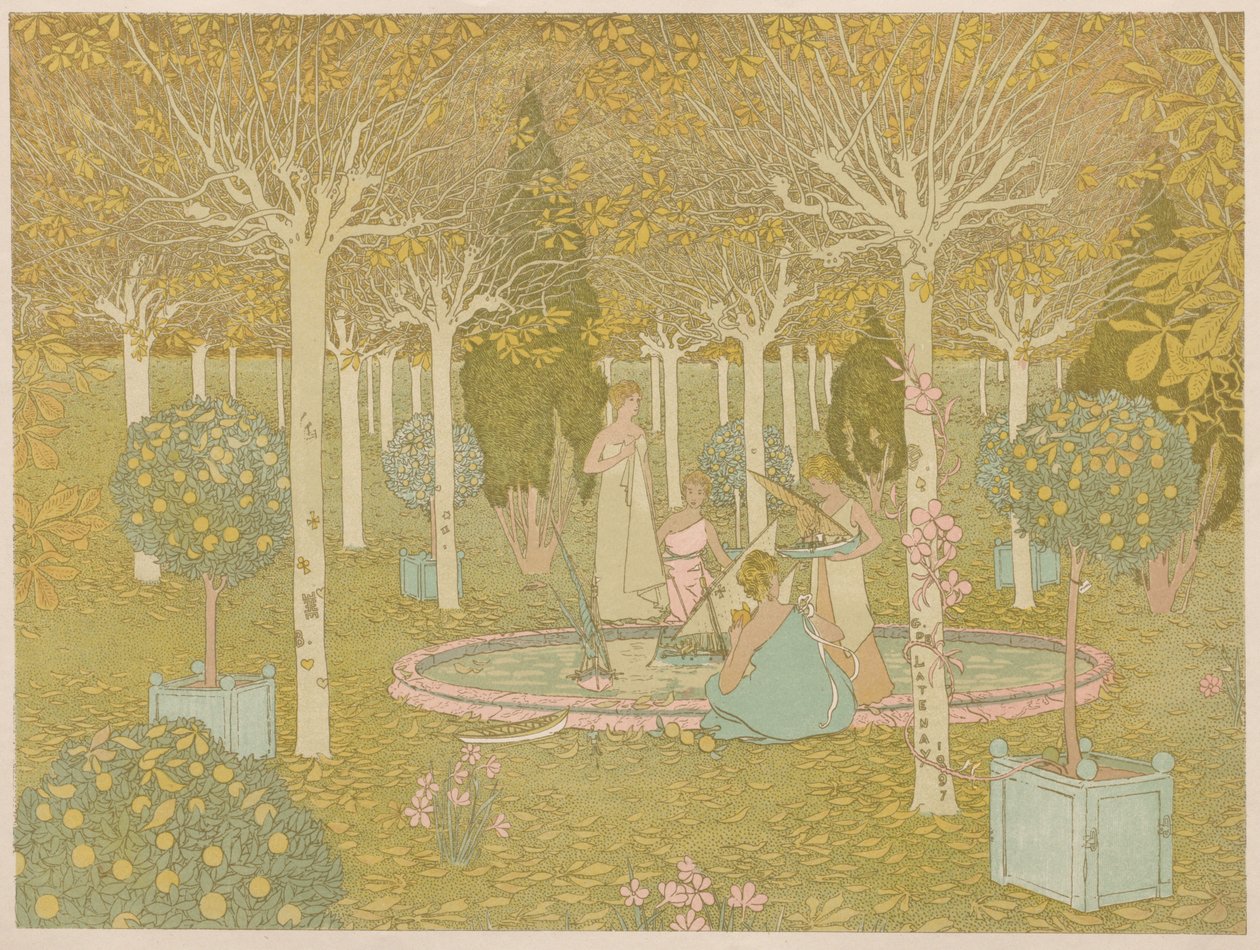 Parken av Gaston de Latenay