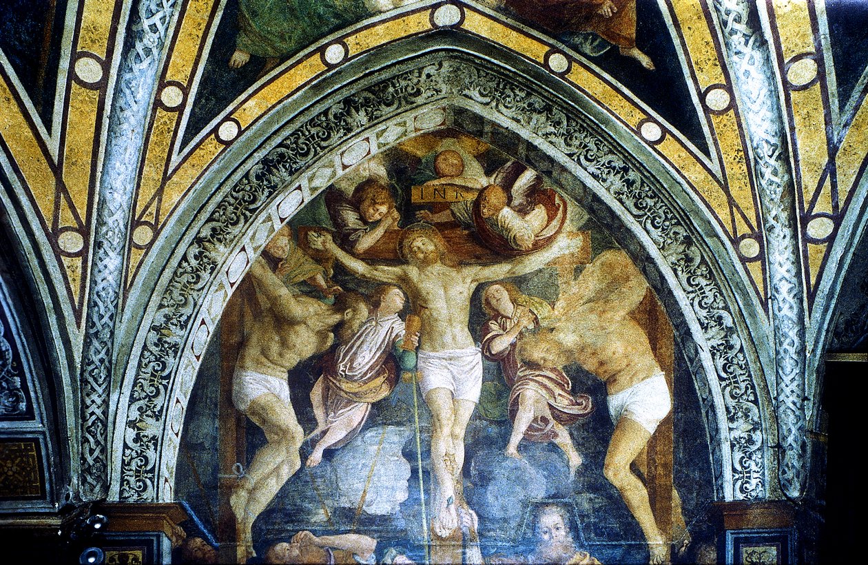 Korsfästelse, 1500-talet. av Gaudenzio Ferrari