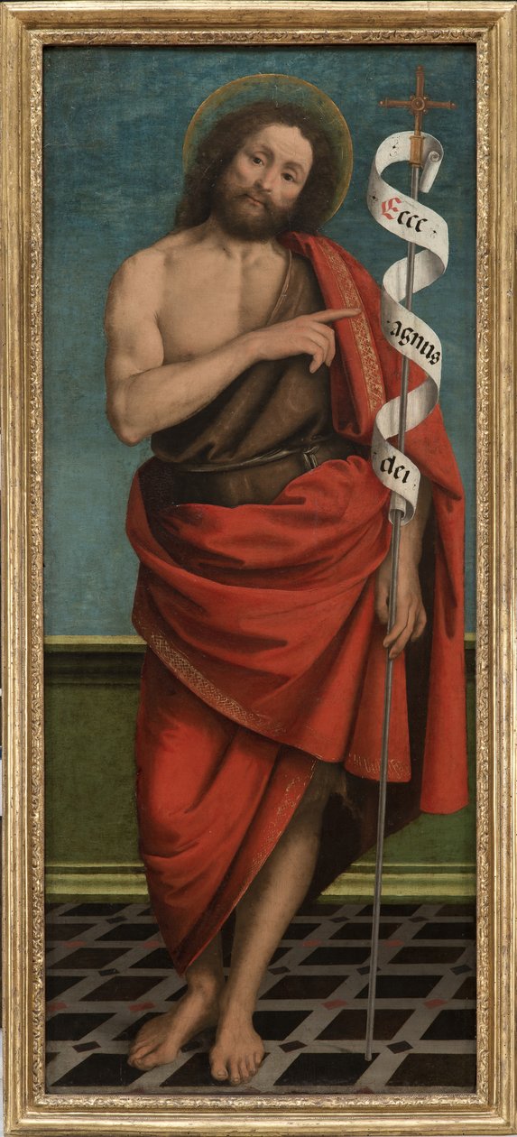 Johannes Döparen, ca 1517-18 av Gaudenzio Ferrari