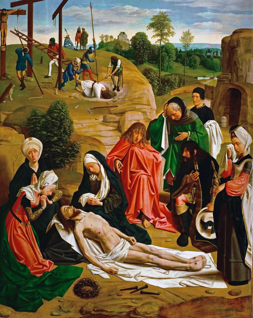 Kristi klagosång av Geertgen Tot sint Jans