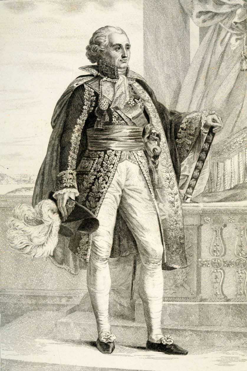 Bon Adrien Jeannot de Moncey, 1804, 1839. av Geille