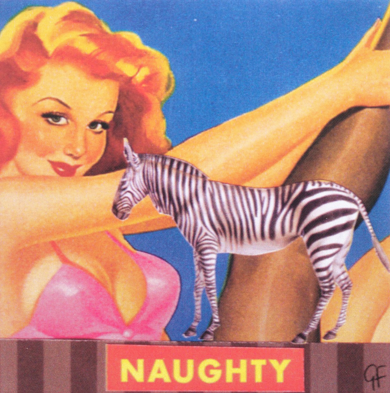Stygg (collage) av Genevieve French