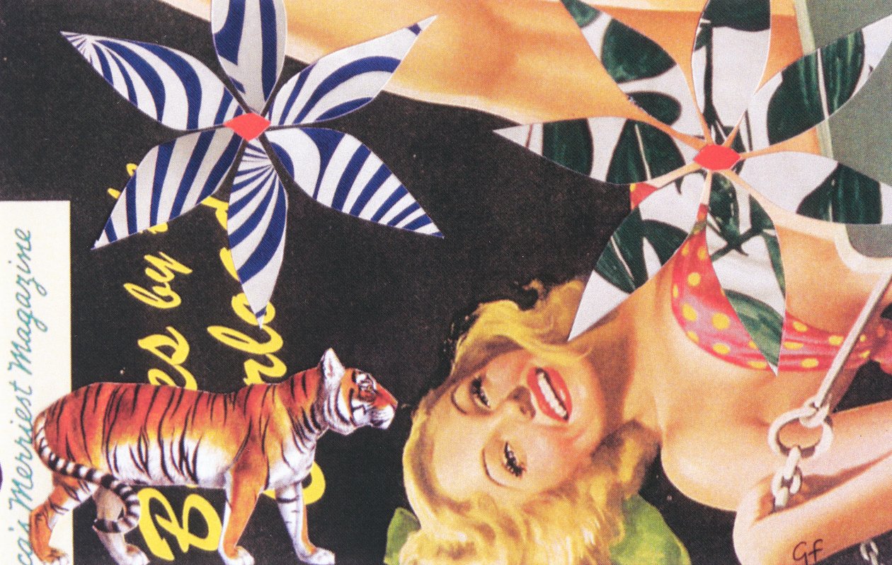 Whirligig (collage) av Genevieve French