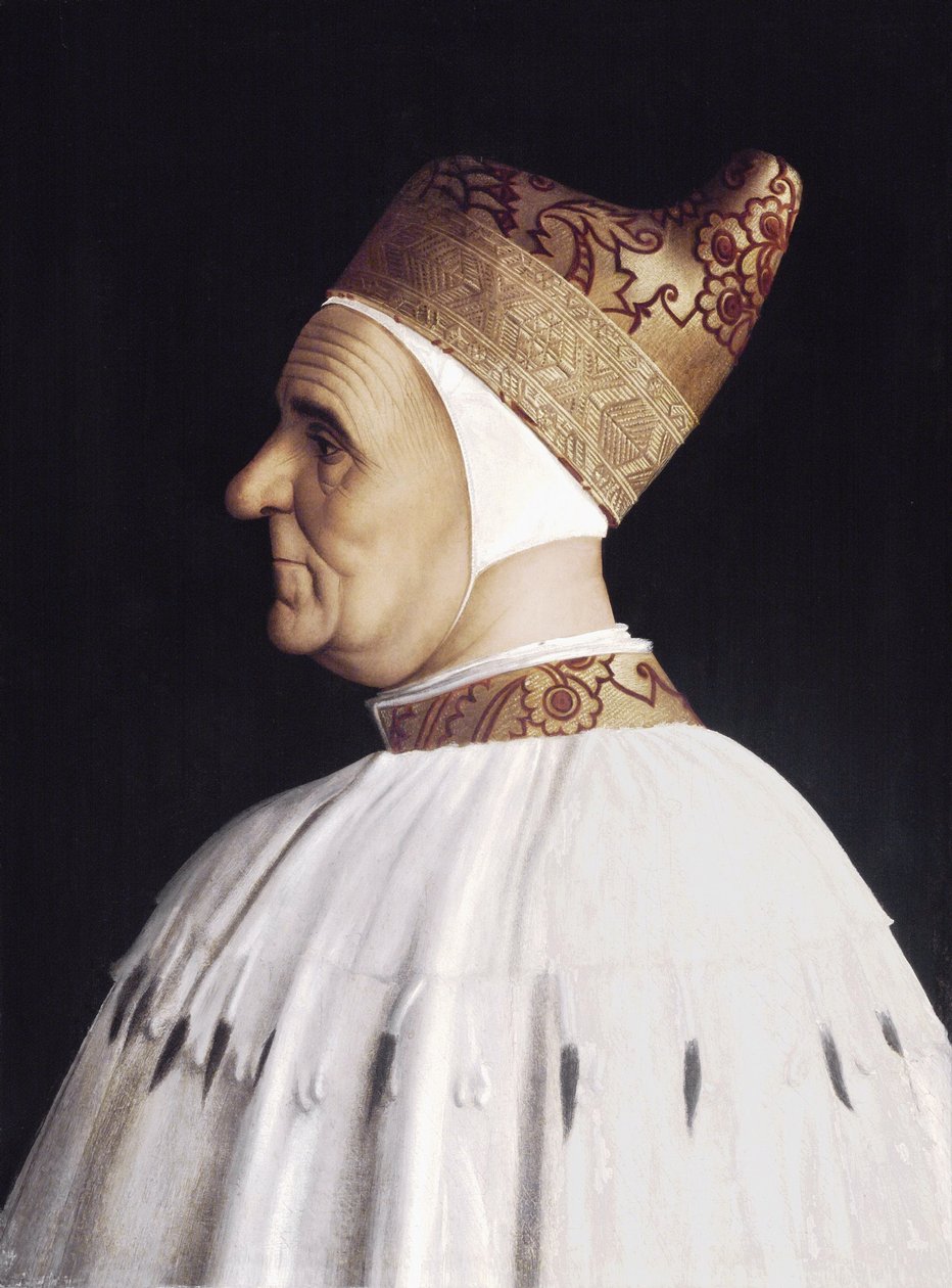 Doge Giovanni Mocenigo av Gentile Bellini