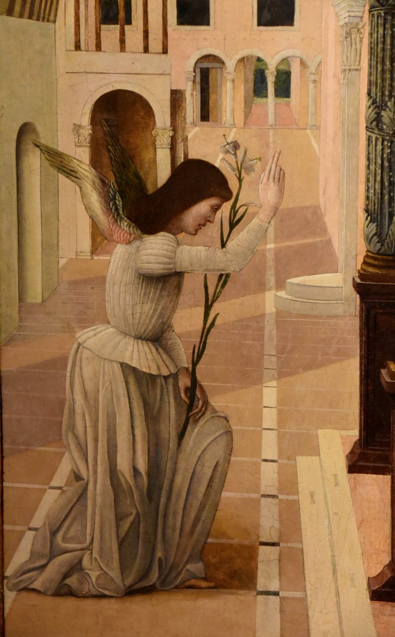 Bebådelsen av Gentile Bellini