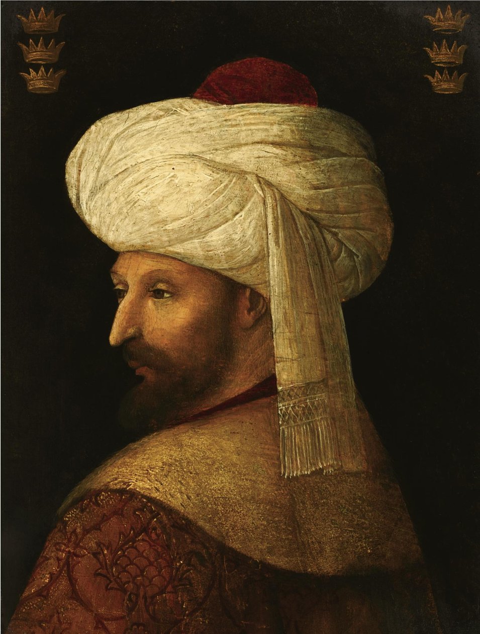 Sultanen Mehmet II, 1500-talet av Gentile Bellini