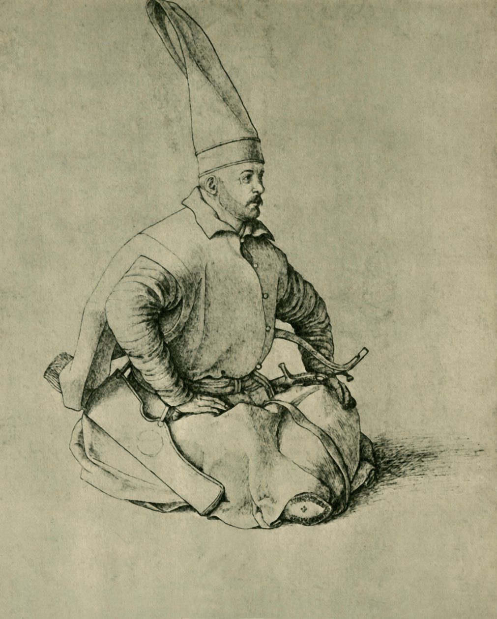 Turkisk janitsjare, 1479-1481, 1943. av Gentile Bellini
