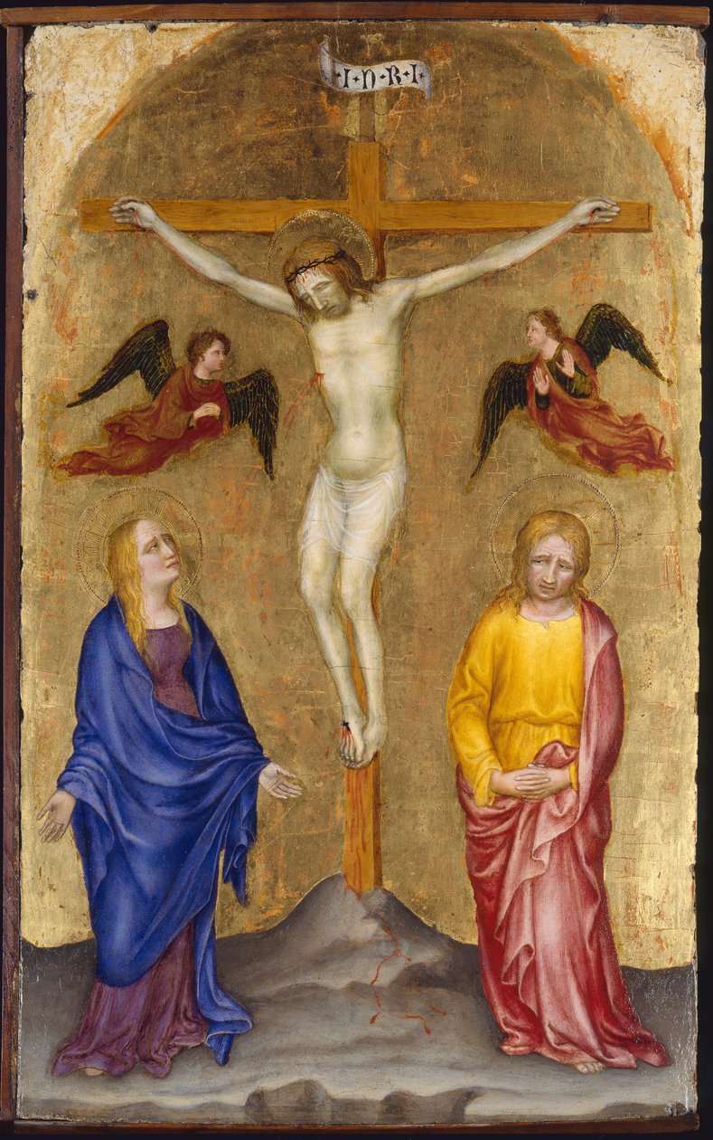Korsfästelse, c.1408 av Gentile da Fabriano