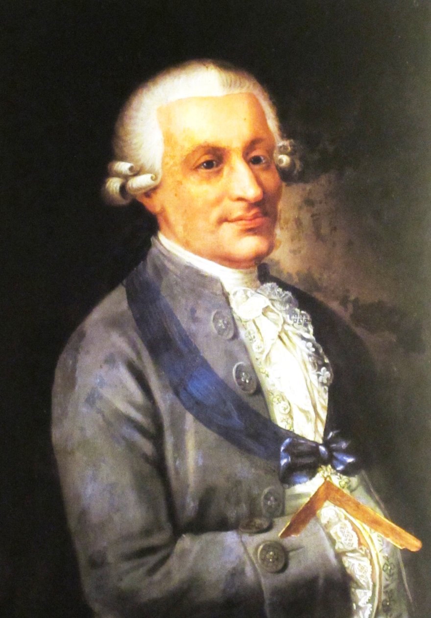 Bildnis Johann Carl Dähnert (1719-1785) av Georg David Matthieu