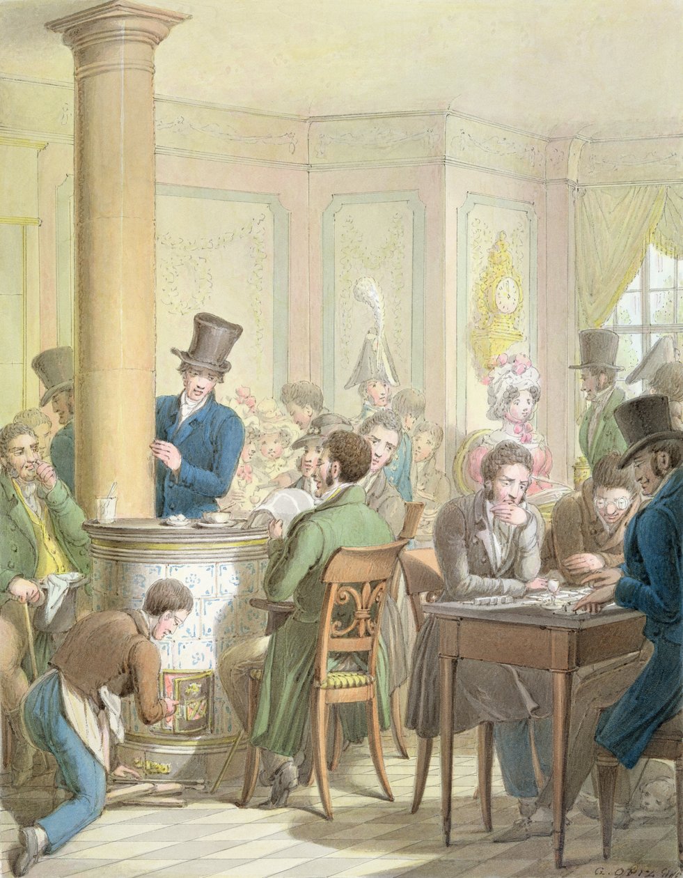 The Cafe de Commerce, från 
