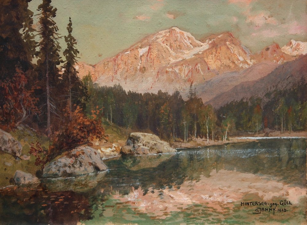  Hintersee mot Goll av Georg Janny