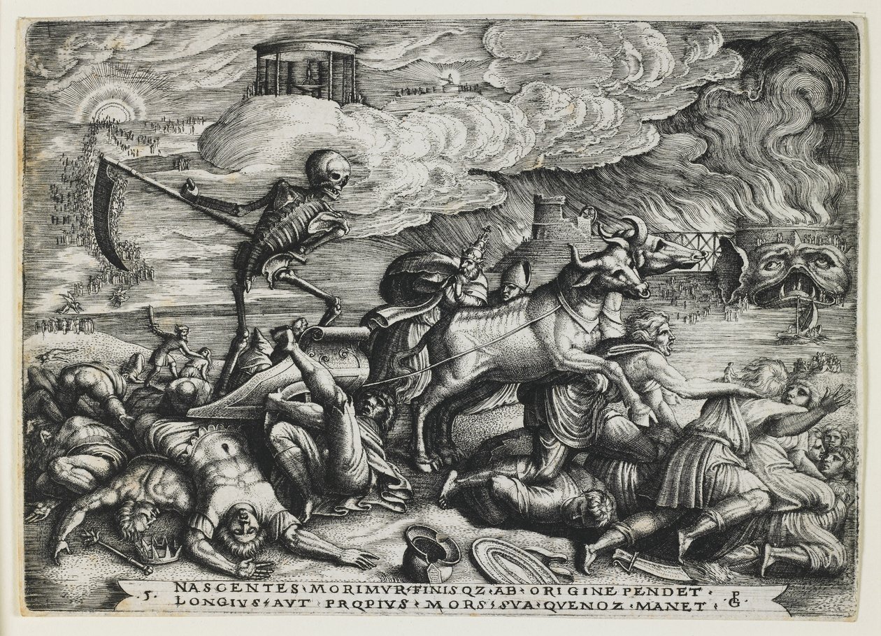 Dödens triumf, 1539 av Georg Pencz