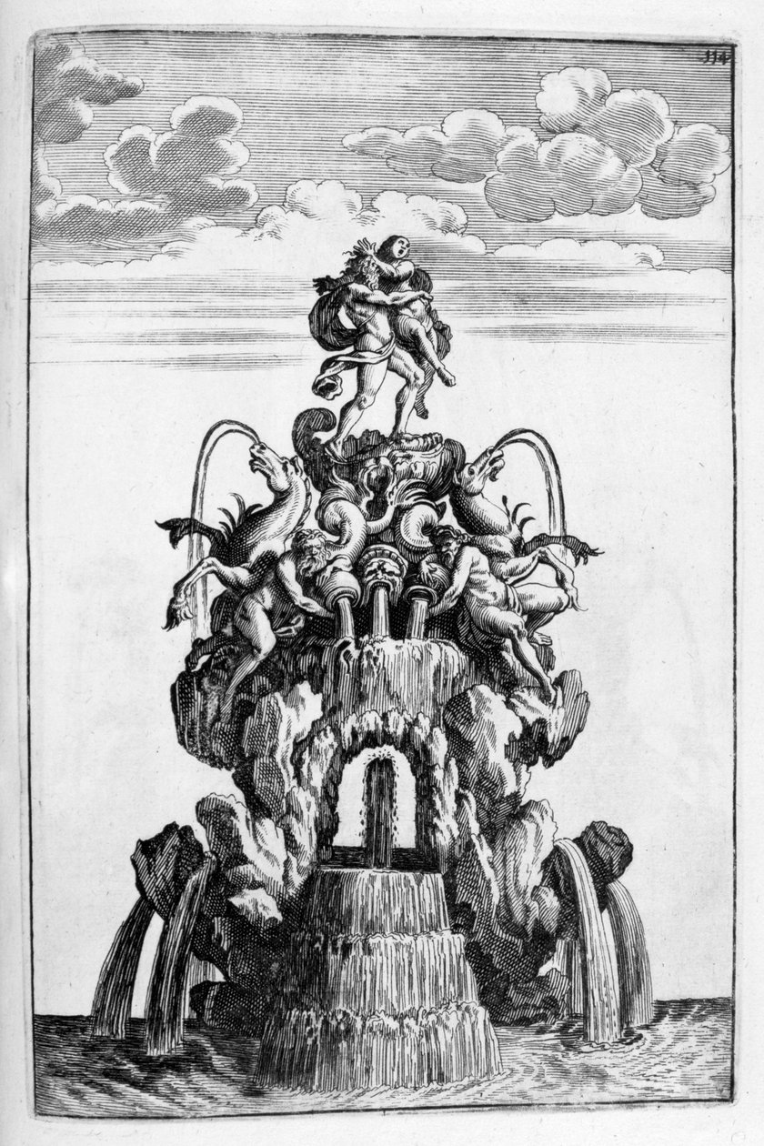 Fontändesign, 1664 av Georg Andreas Bockler