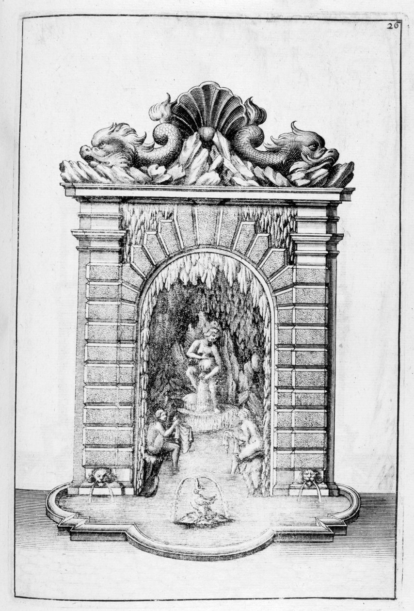 Fontändesign, 1664 av Georg Andreas Bockler