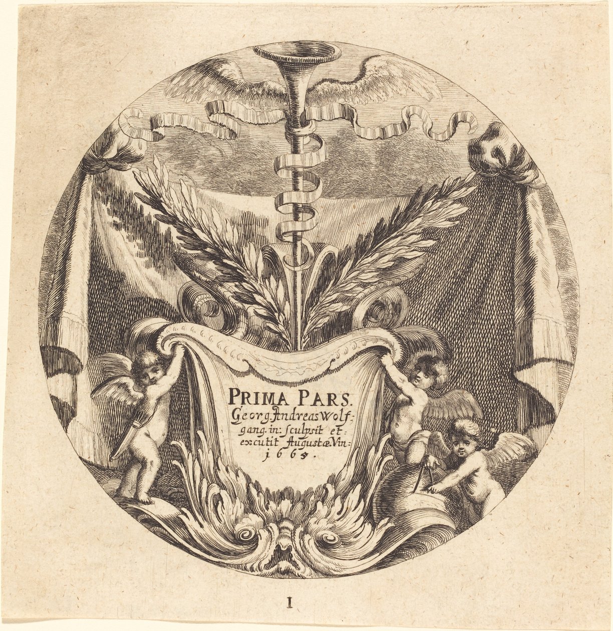 Titelsida av Georg Andreas Wolfgang the Elder