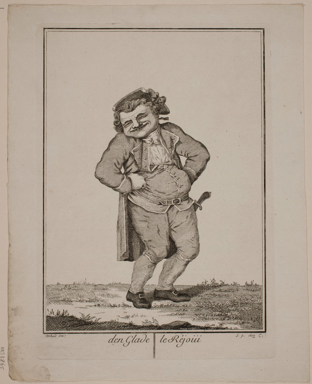 "Den glada" av Georg Christian Schule
