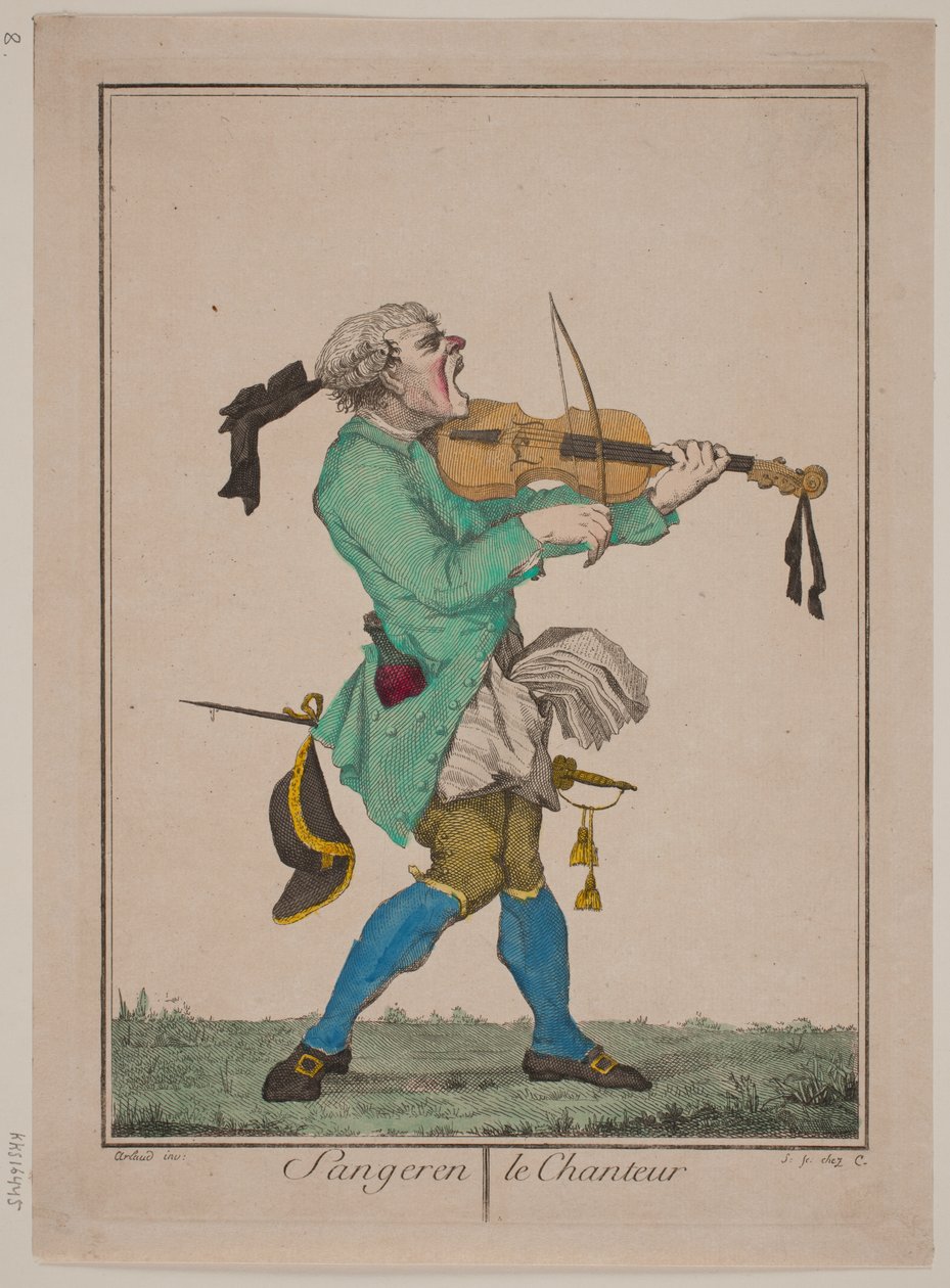 "Sångaren" av Georg Christian Schule