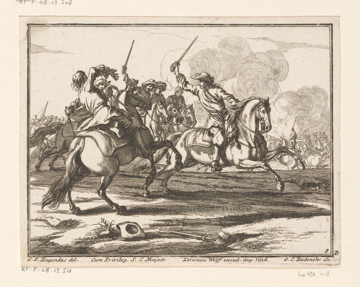 Ryttare kamp Ryttare (serietitel) av Georg Conrad Bodenehr