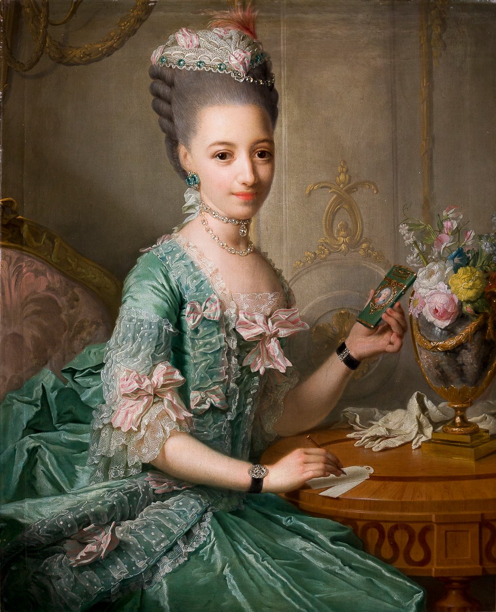 Prinsessan Sophie Friederike av Georg David Matthieu