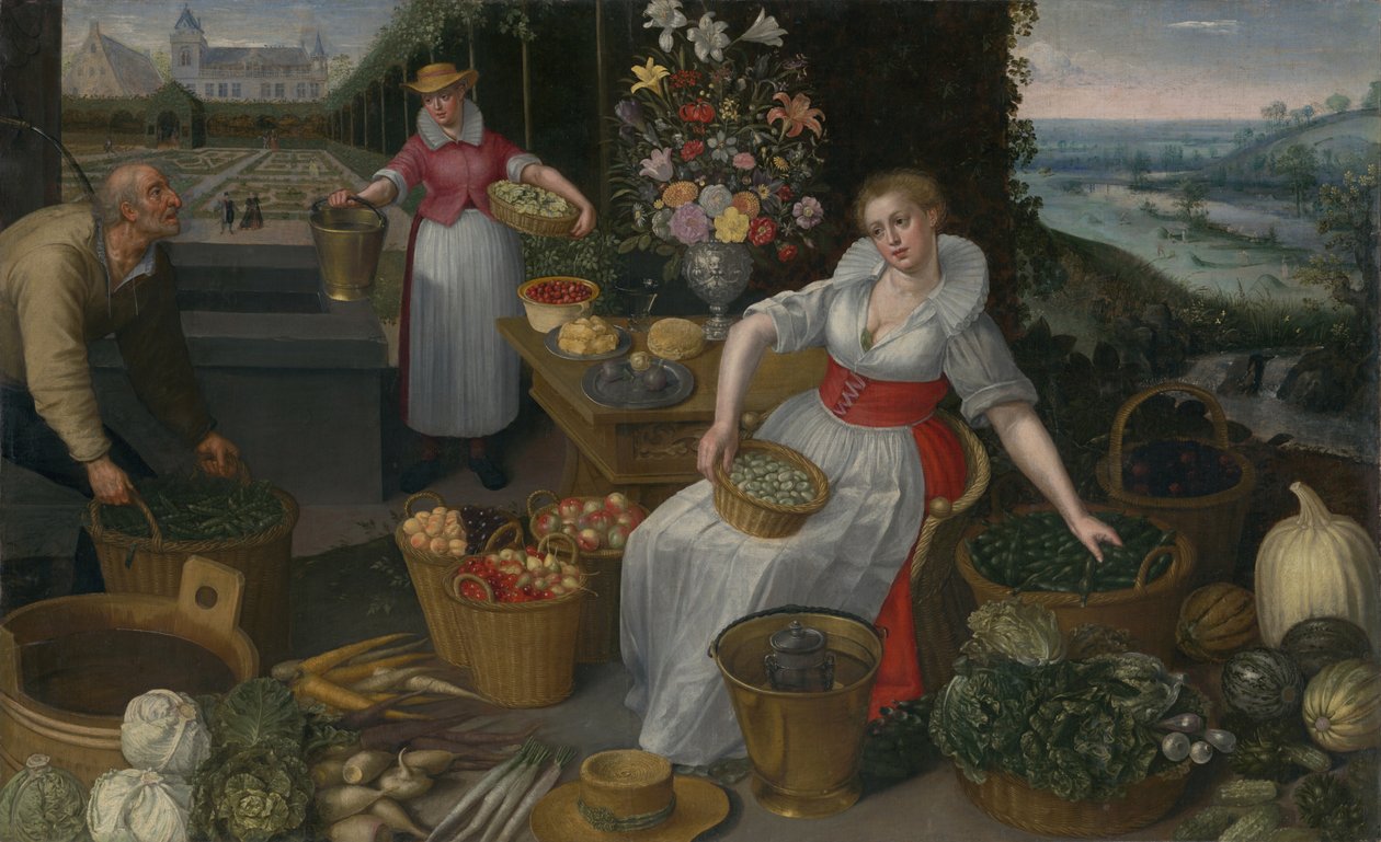 Allegory of Summer, 1593. av Georg Flegel