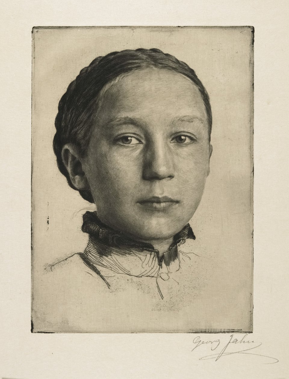 Kinderköpfe, Trina av Georg Jahn