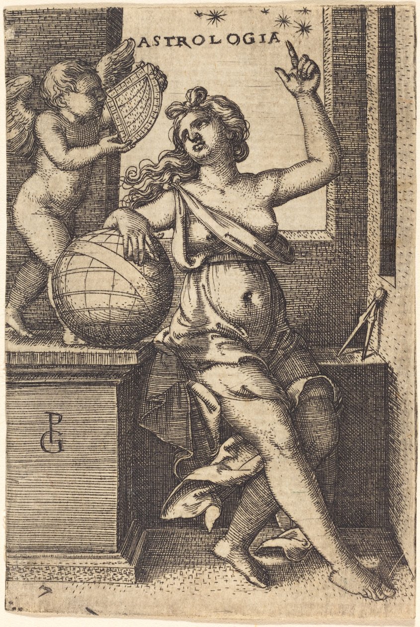 Astrologi av Georg Pencz