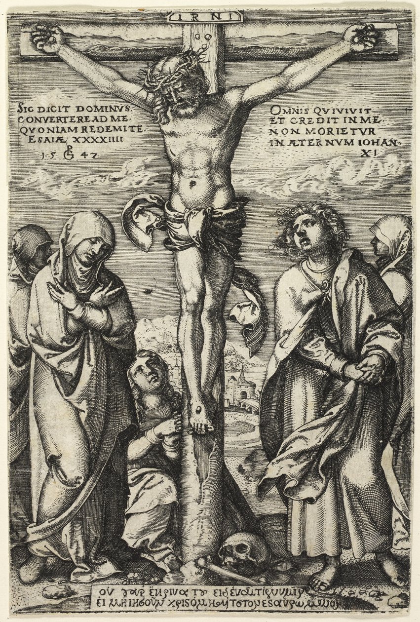 Korsfästelse av Georg Pencz