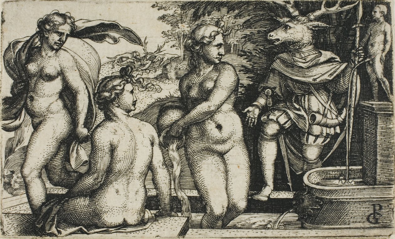 Diana i badet av Georg Pencz