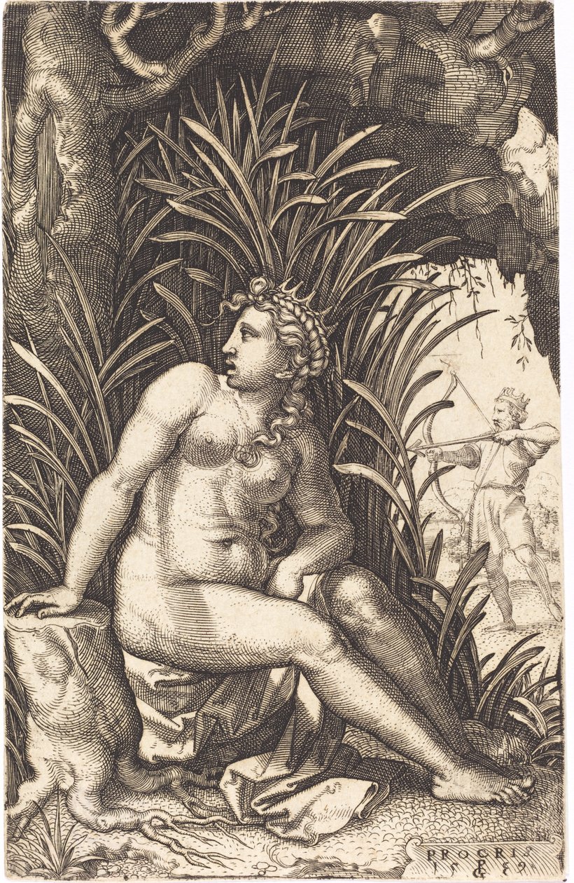 procris av Georg Pencz