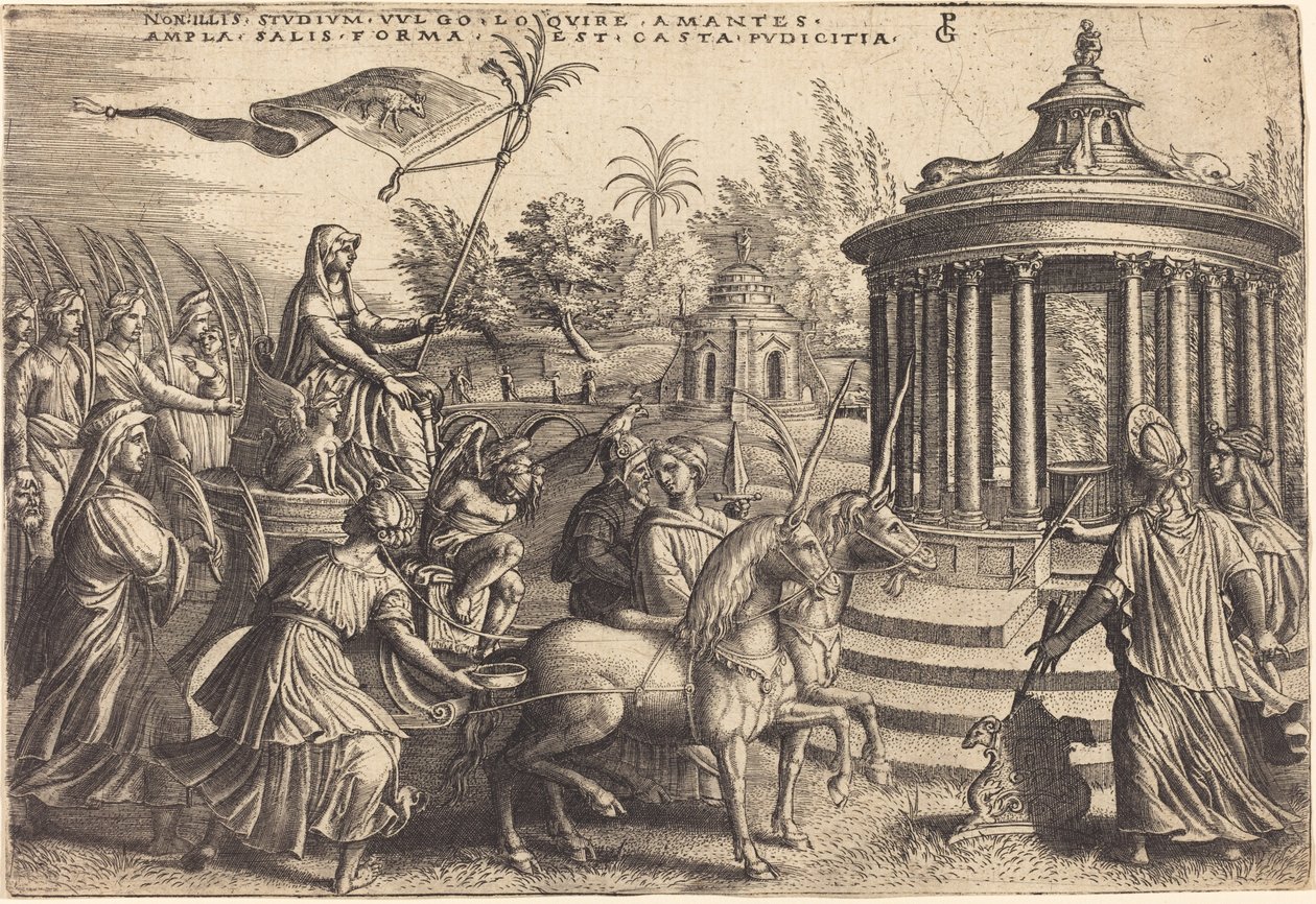 Kyskhetens triumf av Georg Pencz