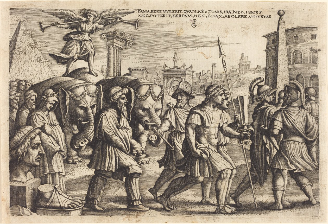 Berömmelsens triumf av Georg Pencz