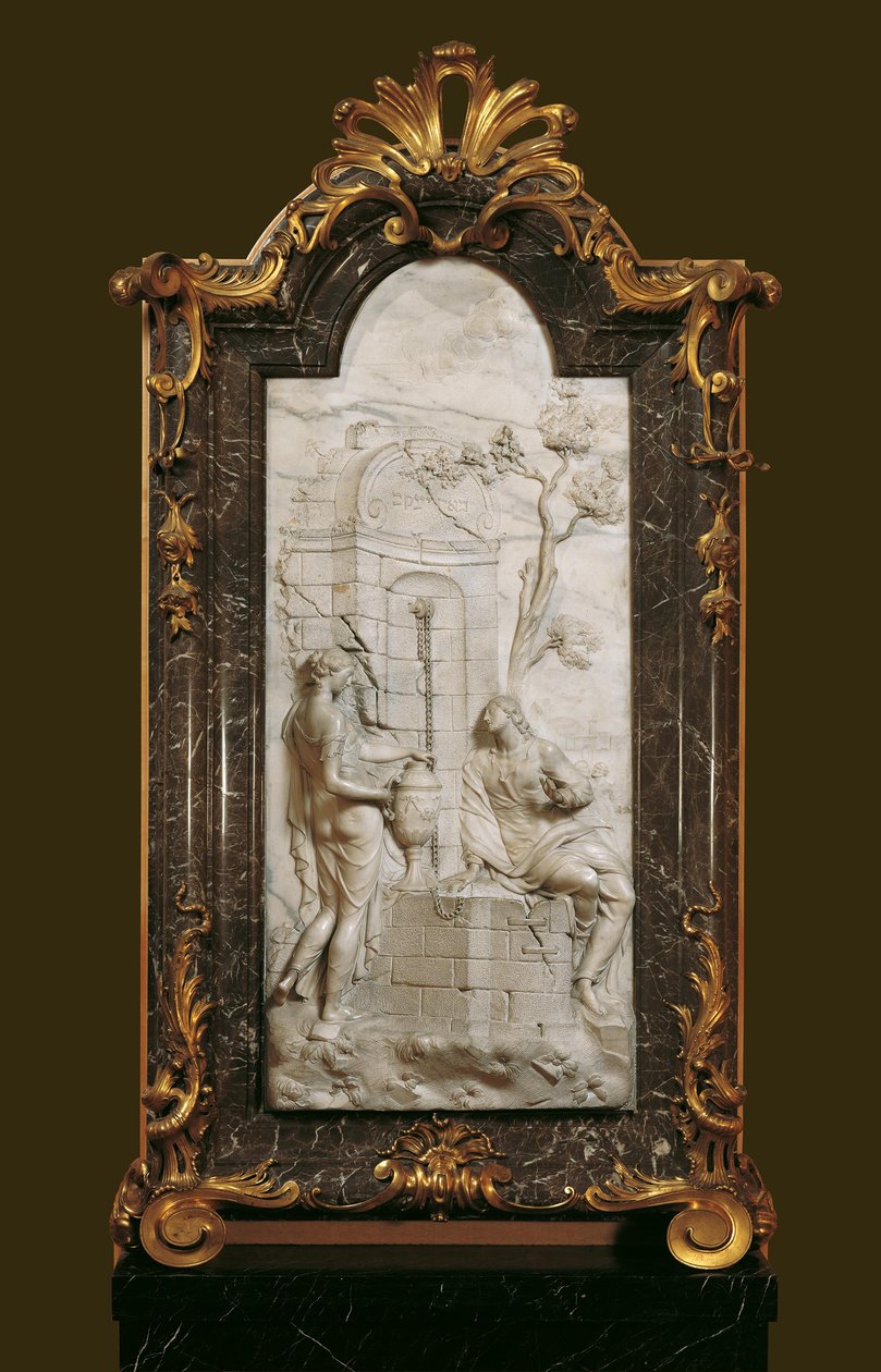 Kristus och den samaritiska kvinnan av Georg Raphael Donner