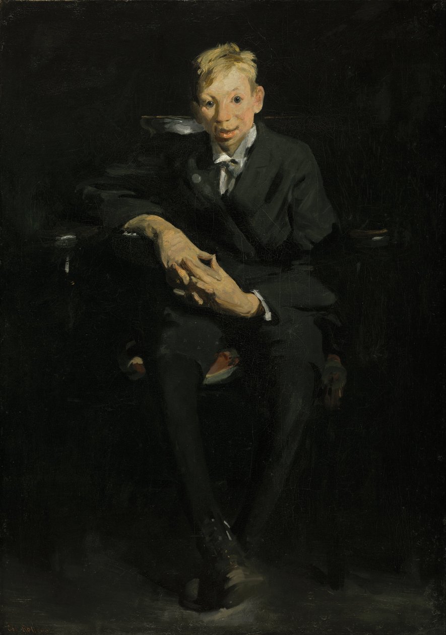 Frankie, orgelpojken av George Wesley Bellows