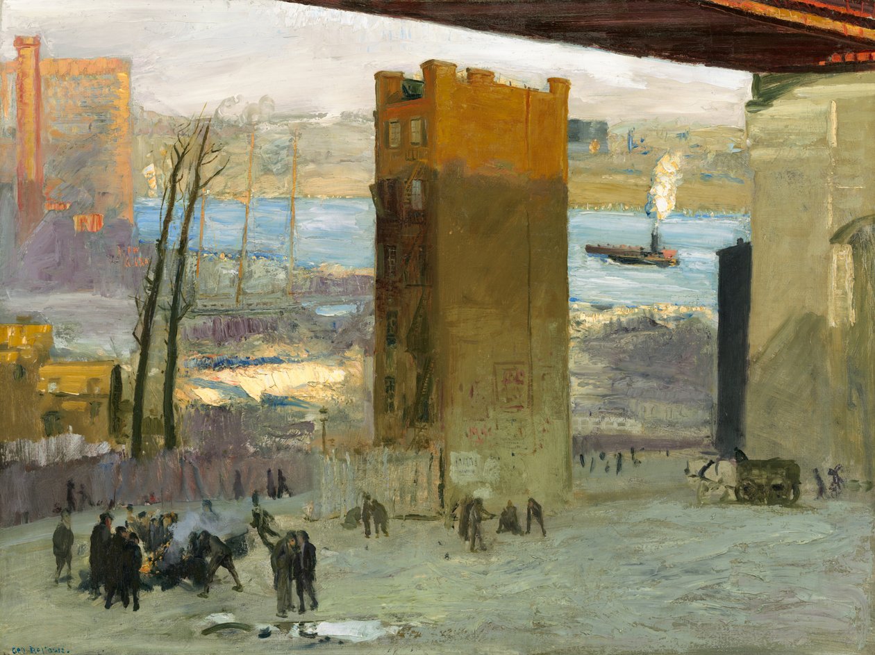 The Lone Tenement av George Wesley Bellows
