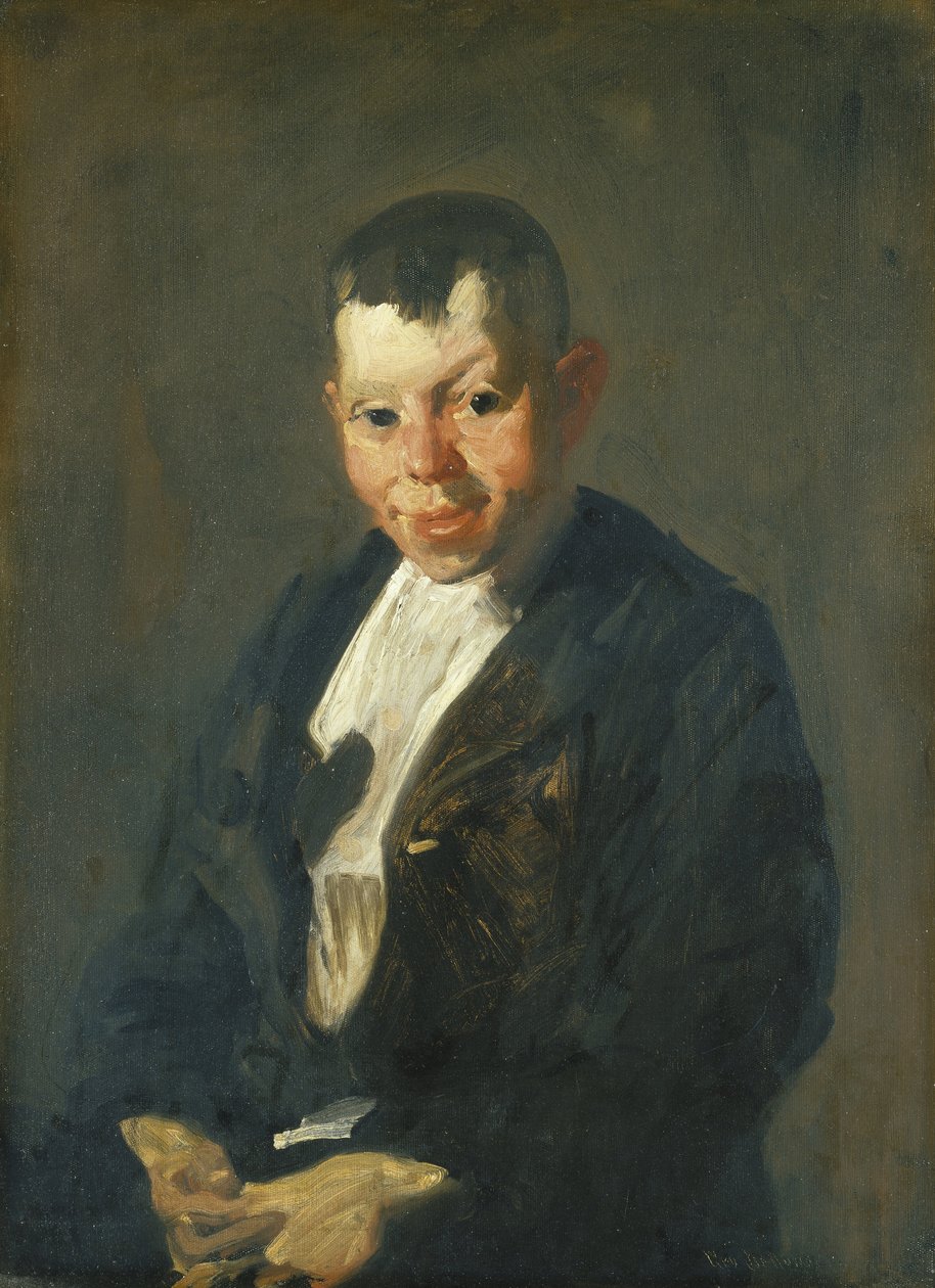Nyhetspojken av George Wesley Bellows