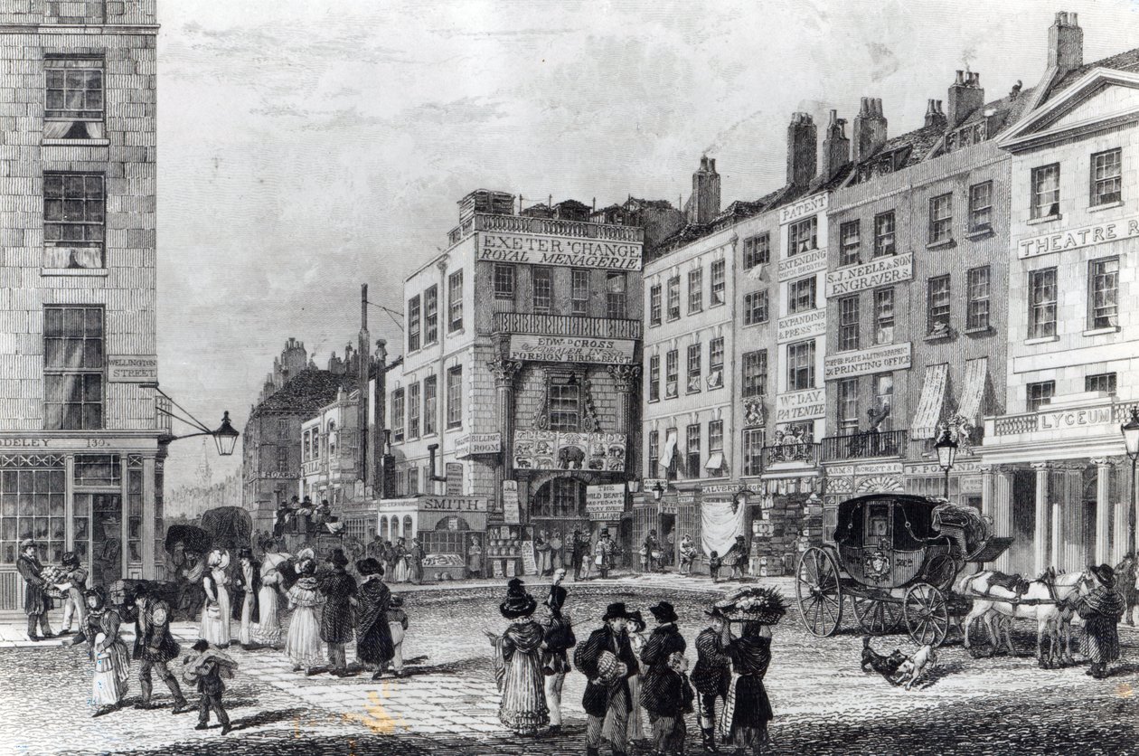 Exeter Change av George Cooke