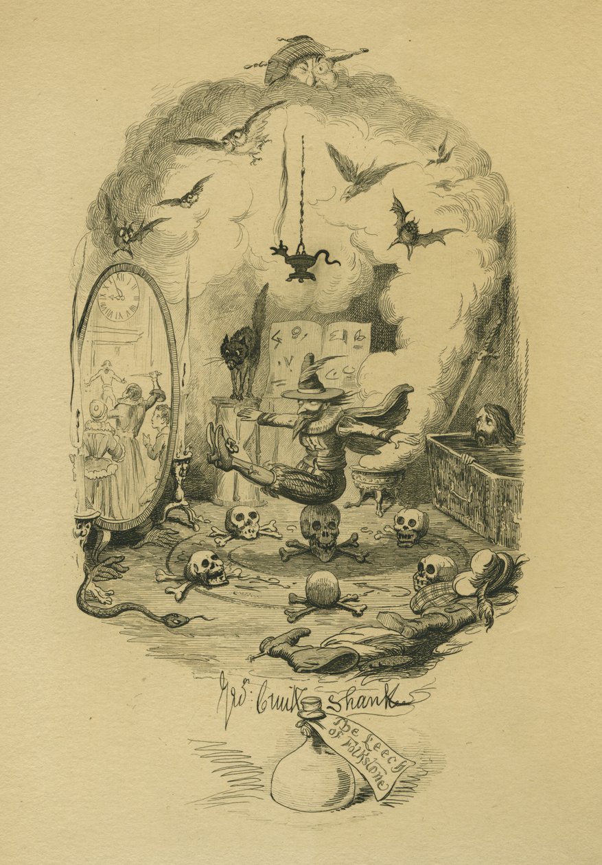 Blutegeln från Folkstone av George Cruikshank