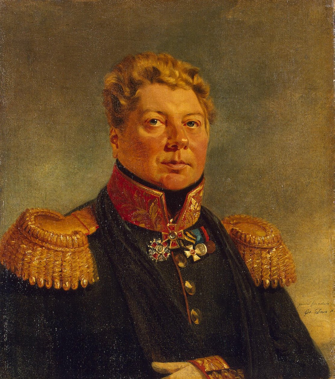 Fyodor Evstafievich Knyper (1768 – 02.04.1850) russian general av George Dawe