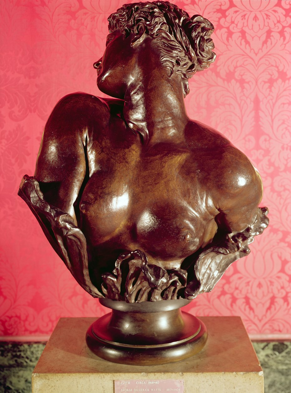 Clytie, ca 1868 (brons) av George Frederick Watts