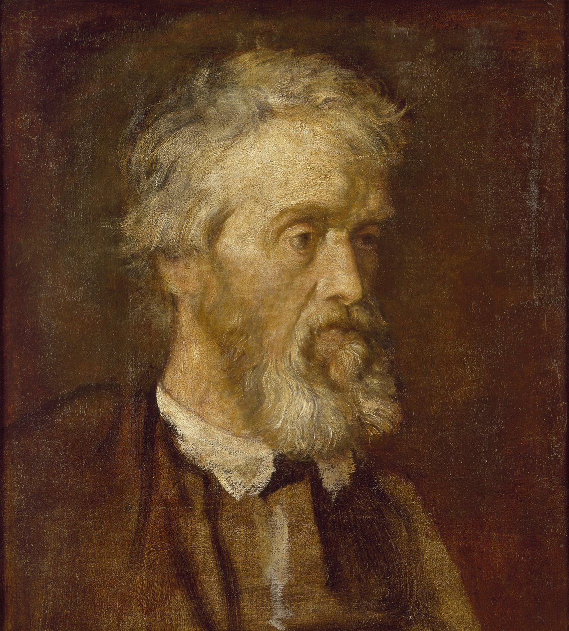Porträtt av Thomas Carlyle, 1800-talet av George Frederick Watts